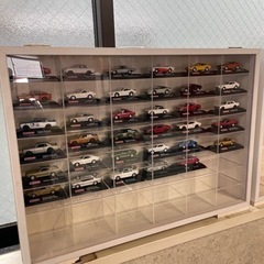 ミニカー　セット　展示ケース付き