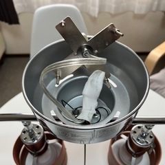 BELLED シーリングライト 4灯 レダ プルスイッチ付き 6畳 木製シェード 照明 天井 おしゃれ ブラウン BBS-049(BR)の画像