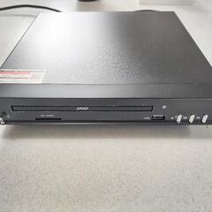 DVDプレーヤー（対応メディア:SDカード/USBメモリー/DVD/音楽CD）AVケーブル接続 リモコンありますの画像