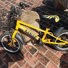14インチ　自転車　子供用（補助輪付き）