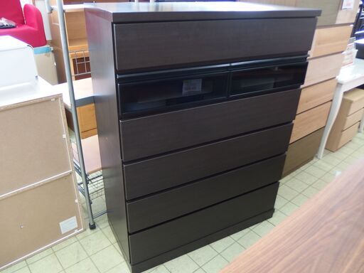★中古品★ シギヤマ家具 ６段チェスト ※内容を必ずご確認ください