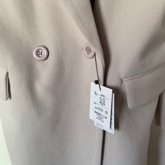 ゆったりオーバースタイルコート　新品未使用タグ付きの画像