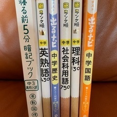 高校入試向け参考書、英和和英辞典