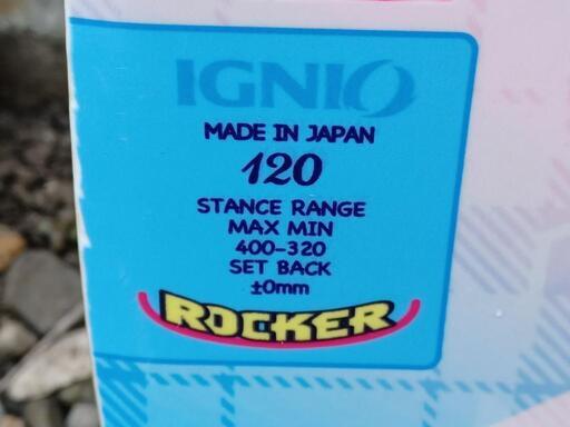 ジュニア用スノーボード☆ミニーマウス☆IGNIO 120cm