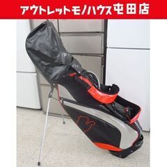 PUMA キャディバッグ スタンド型 黒系 プーマ 9.5 ゴル...