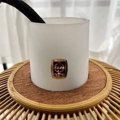 ⭐️写真追加⭐️⭐️松下電工⭐️⭐️レトロ　ウェーブ　ランプ　シェード（Yellow）昭和 slide_file.jpg