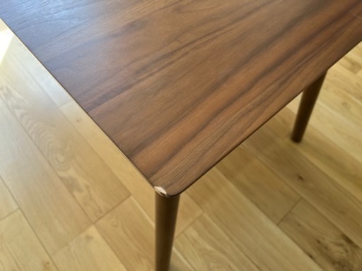150～180cm伸長式ダイニングテーブル　ミドルブラウン　【定価54,990円】