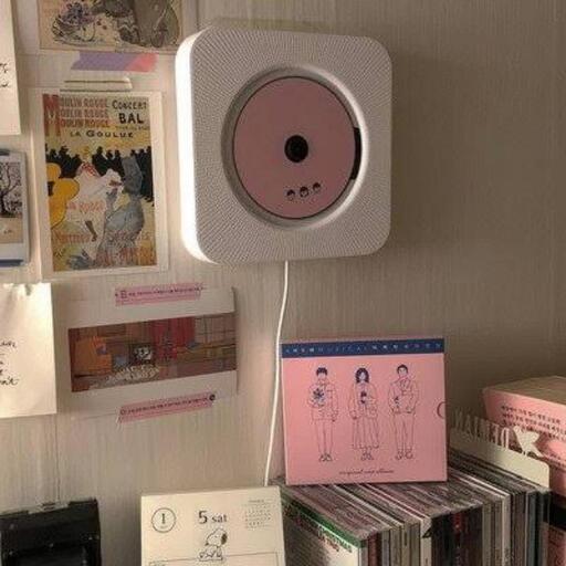 壁掛け式 CDプレイヤー