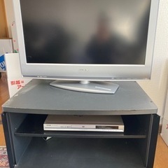 【決まりました】TV、DVD、テレビボードオールセット🙌