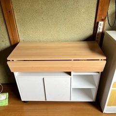 折りたたみキッチンテーブル0円