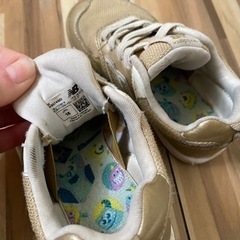 ニューバランスニーカー　15センチの画像
