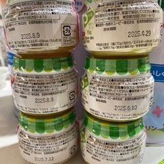 ☆お譲り決定しました☆キューピーベビーフード 和光堂ベビーフード 離乳食 5ヶ月 7ヶ月の画像
