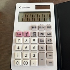 Canon卓上電卓　LS-12T 美品ソーラー　12桁表記