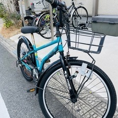 24インチ 自転車　アサヒ　ブライドの画像