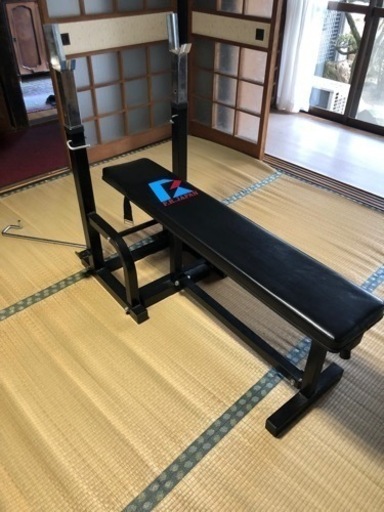 ベンチプレス台、セーフティラック