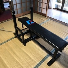 ベンチプレス台、セーフティラック