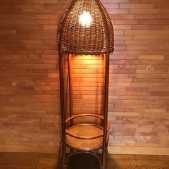 籐スタンド　電照