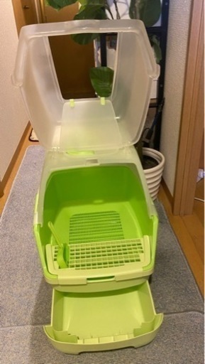 【お取引きの方が決まりました】【廃盤終了品！】楽ちん猫トイレ