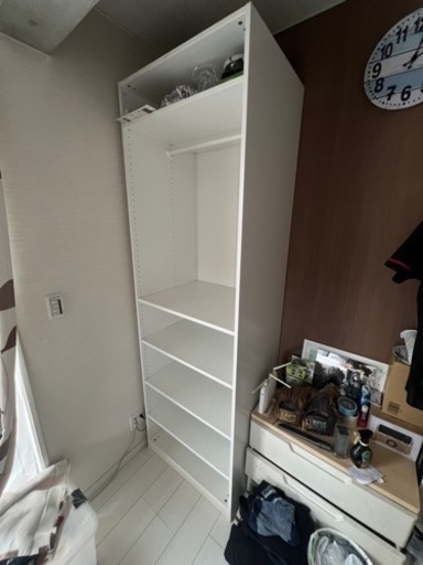 イケア　衣類収納棚
