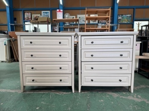 決まりました☆中古☆綺麗なチェスト☆2つセット☆税込¥7700☆値引き不可