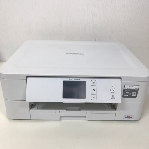 【引取】ブラザー DCP-J582N A4インクジェット複合機(無線LAN/手差しトレイ/両面印刷) 2019年製