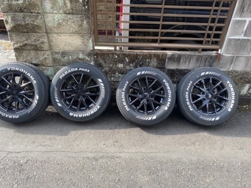 200系ハイエース 社外16インチホイールセット！ベッドキットと同時購入てさらにお安く