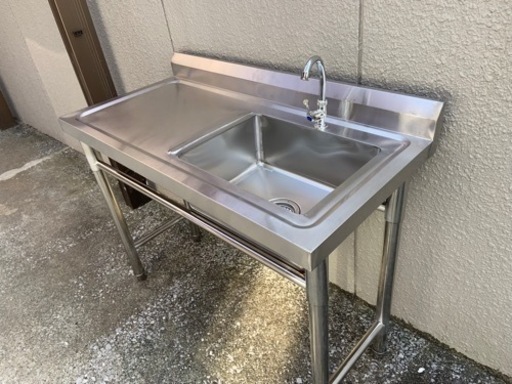早い物勝ちステンレスシンク