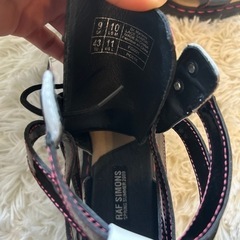 ドクターマーチン ラフシモンズ コラボ uk9の画像