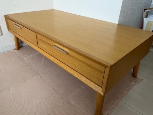 ニトリ　センターテーブル　フィルン　中古　ローテーブル