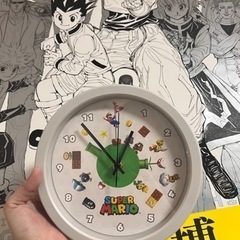 マリオ掛け時計🕰️🪴