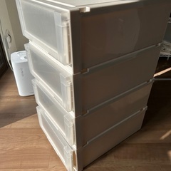 衣装ケース　フィッツ　ニトリ　美品の画像