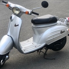 (完売御礼)⭕️SUZUKI ヴェルデ　２スト空冷、50cc お洒落な爆速車両です⭕️の画像