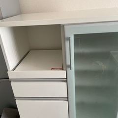 【値下げ】ニトリ　食器棚　カウンター