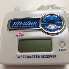 K2402-275 ウォーキングラジオ VE-3 ビューア 取説あり 通電確認済み ラジオ聴けます 歩数計使えませんの画像