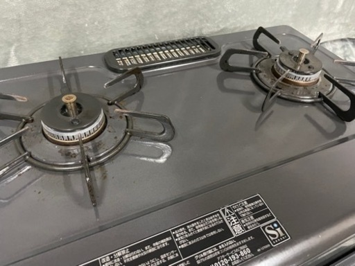 60㎝ 水無し片面焼グリル ガステーブル 22年制 IC-S87-R LPガス用/右強火 LPガス用/右強火 No2661