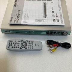 SANYO DVDプレーヤー DVD-PS9の画像