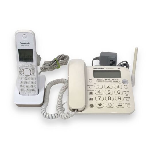 24Y098 ジ1 Panasonic パナソニック コードレス電話機 VE-GD23DL 子機1台付 中古品