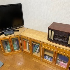 お値下げしました❣️リビング収納　テレビ台　美品🌼の画像
