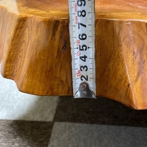 1枚板 座卓 切り株 3月23日限り❗️