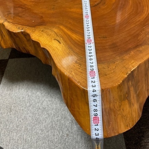 1枚板 座卓 切り株 3月23日限り❗️