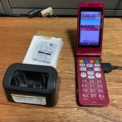 3G 携帯　ソフトバンク　008SH  実働します。　充電器　セ...