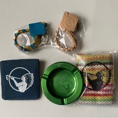 アメスピグッズ•灰皿•携帯灰皿•ポーチ•ドリンクホルダー×2