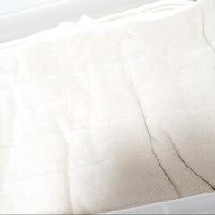 暖かい素材の敷きパッド(シングルベッド用)