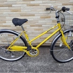 中古自転車 6段変速 26インチ LEDダイナモライト軽整備済み 防犯登録対応 町田市 相模原市 MM127