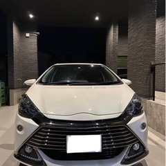アクア Ｇ　Ｇ’ｓ　パールホワイト　ハイブリッドの画像