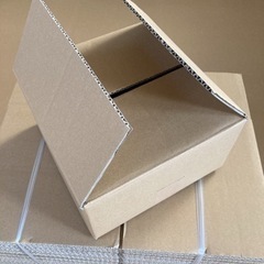 段ボール箱　260×250×140 新品　120枚の画像
