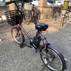 パナソニック　ミニベロ　アシスト2倍  バッテリー2個の画像