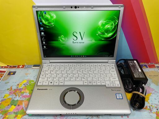 JC01202 パナソニック 累積600時間 CF-SV7 光学ドライブ レッツノート 極美品