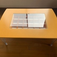 【決定しました】引き出し付きテーブル