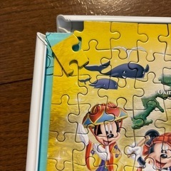 ディズニー　日本地図　ジグソーパズル　取り外し可能　額縁付きの画像